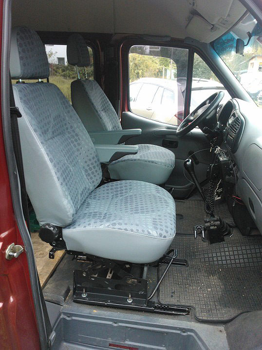 ford transit mk5 single utasülés